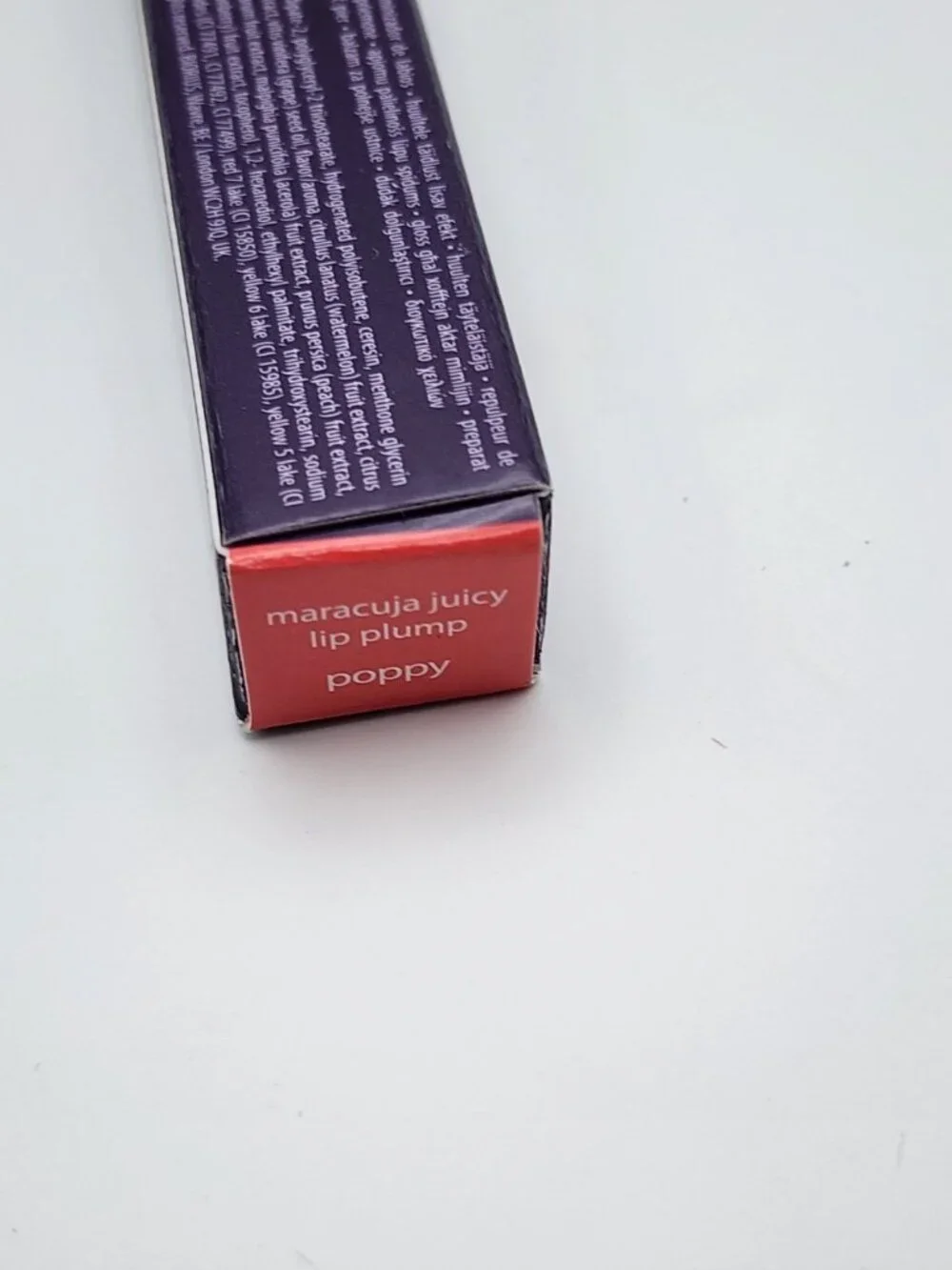 Tarte Maracuja Juicy Lip Plump Hydrating Gloss Balm Poppy New In Box